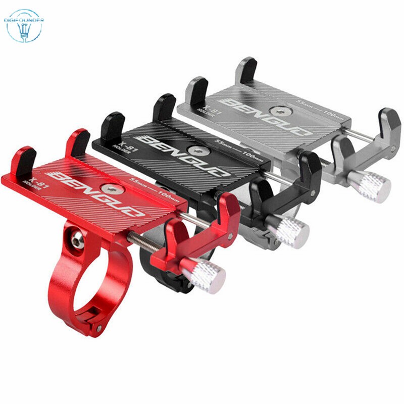 DG Aluminum Alloy Bicycle Phone Holder Universal Bike Phone Stand Motorcycle Handlebar Mount Bracket
