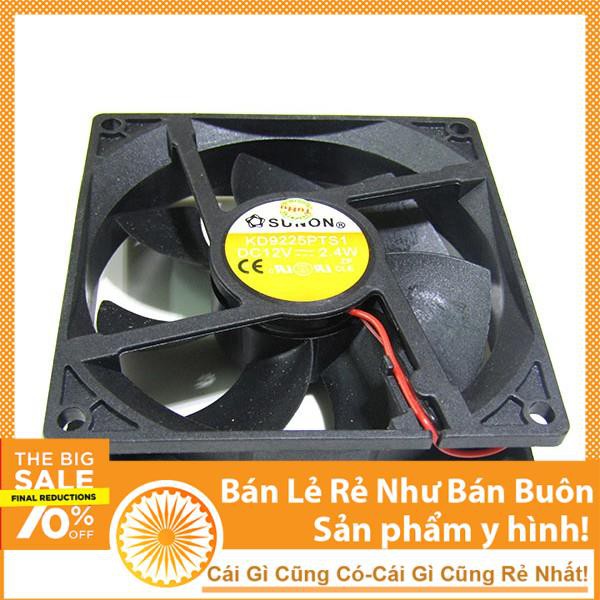 Quạt Tản Nhiệt 12V- 9x9x2,5cm