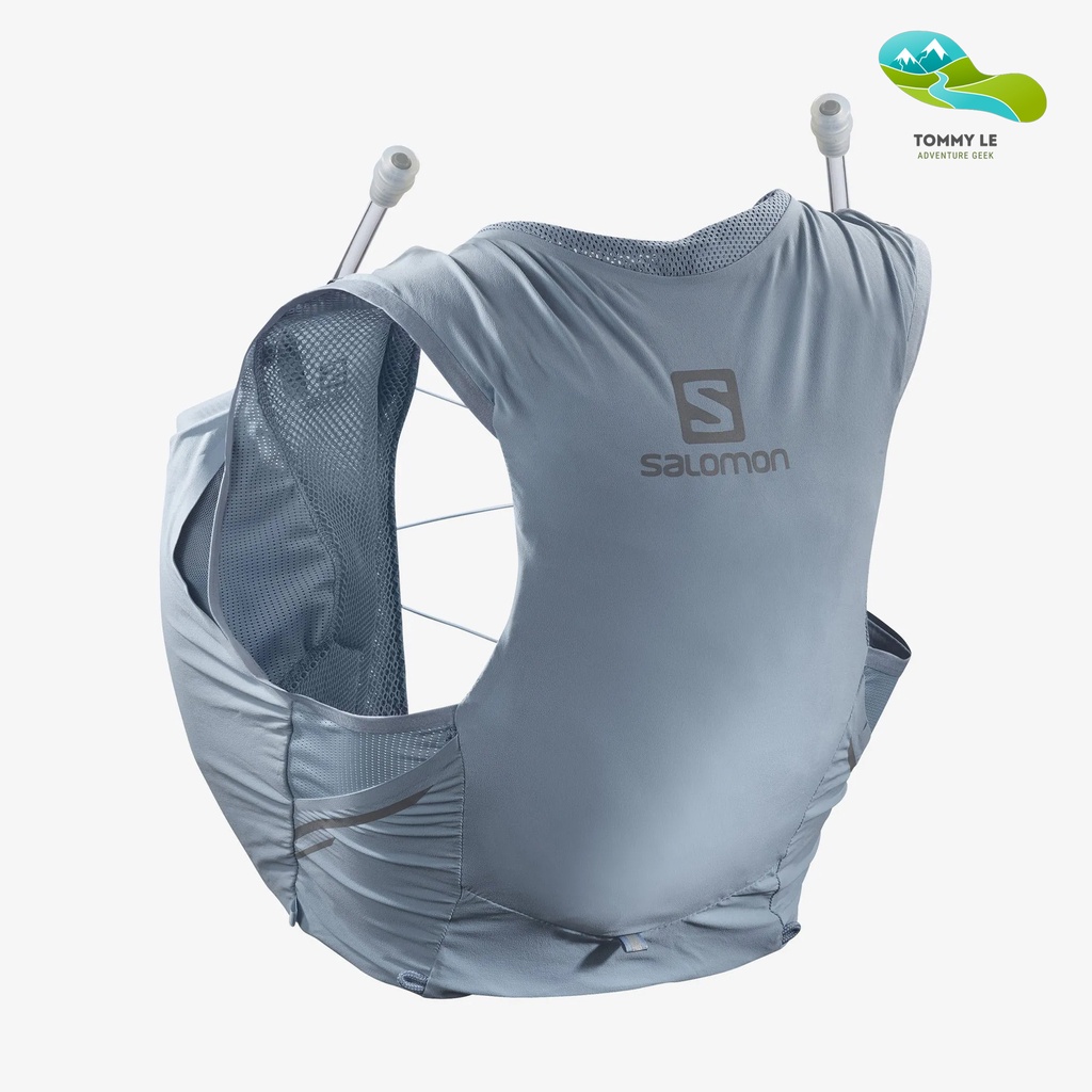 Vest Chạy Trail Nữ Salomon Sense Pro 5W - thoáng khí, mỏng nhẹ, các túi rất tiện cho chạy địa hình
