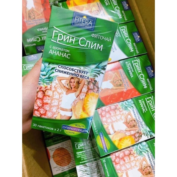 TRÀ HOA QUẢ FITERA THANH LỌC CƠ THỂ, HỖ TRỢ GIẢM CÂN NGA