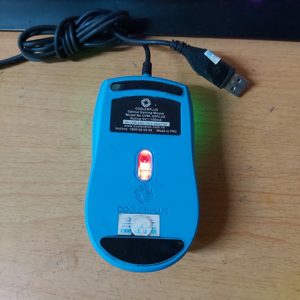 Chuột gaming CoolerPlus CPM-X5Plus xịn chính hãng mouse game thanh lý xả kho hàng sỉ lẻ GIAO NGẪU NHIÊN