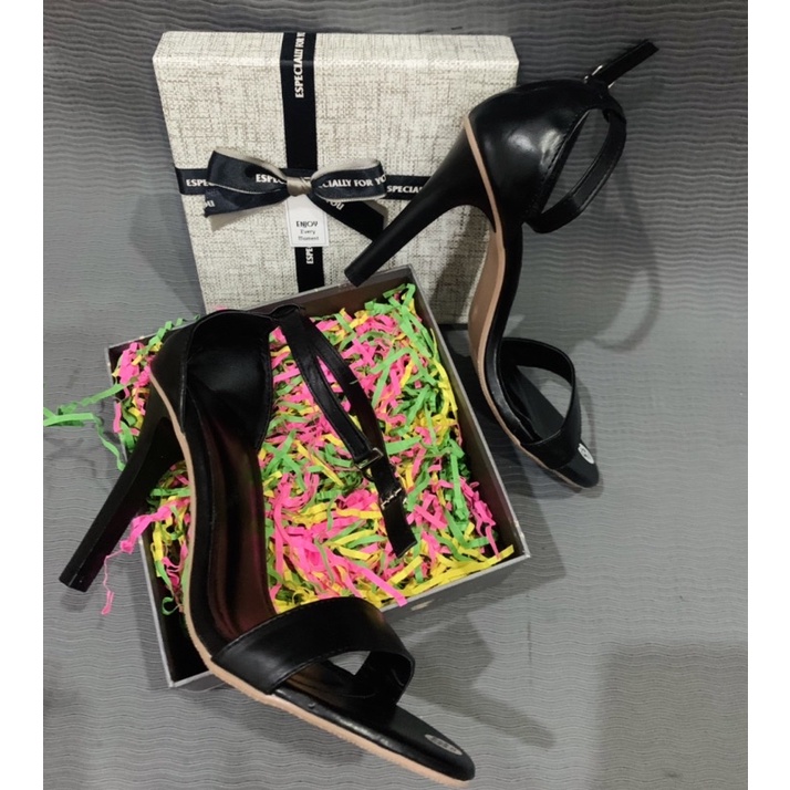 Giày cao gót nữ công sở 9p phân  hở mũi, sandal quai ngang đế nhọn đi làm rẻ thời trang đẹp