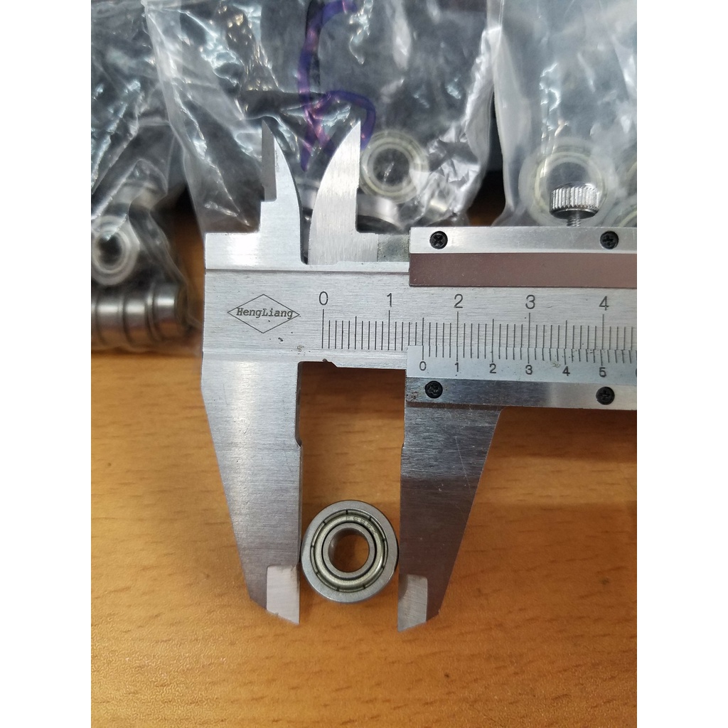 Vòng bi có cạnh ổ bi sẵn 3mm 4mm 5mm 6mm 8mm,chế tạo trục tàu thuyền, giá bán lẻ 1 cái