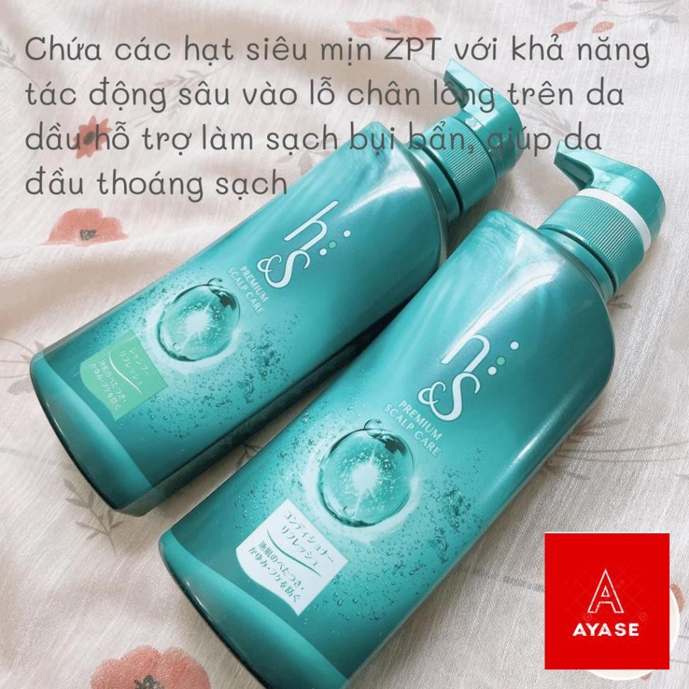 Dầu gội xả ngăn ngừa gàu HS Premium Scalp Care Nhật Bản ngăn ngừa gàu