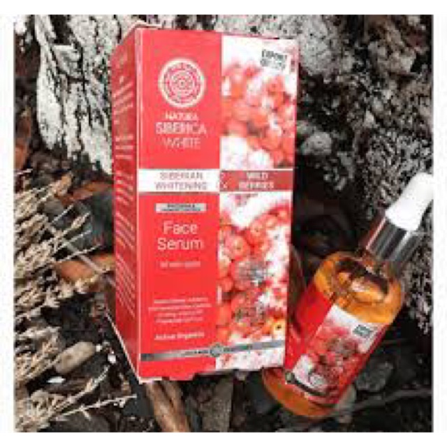 Tinh chất trắng da Serum Natura Siberica chiết xuất cây thanh lương trà