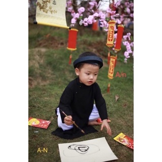 Áo dài ông đồ cho bé