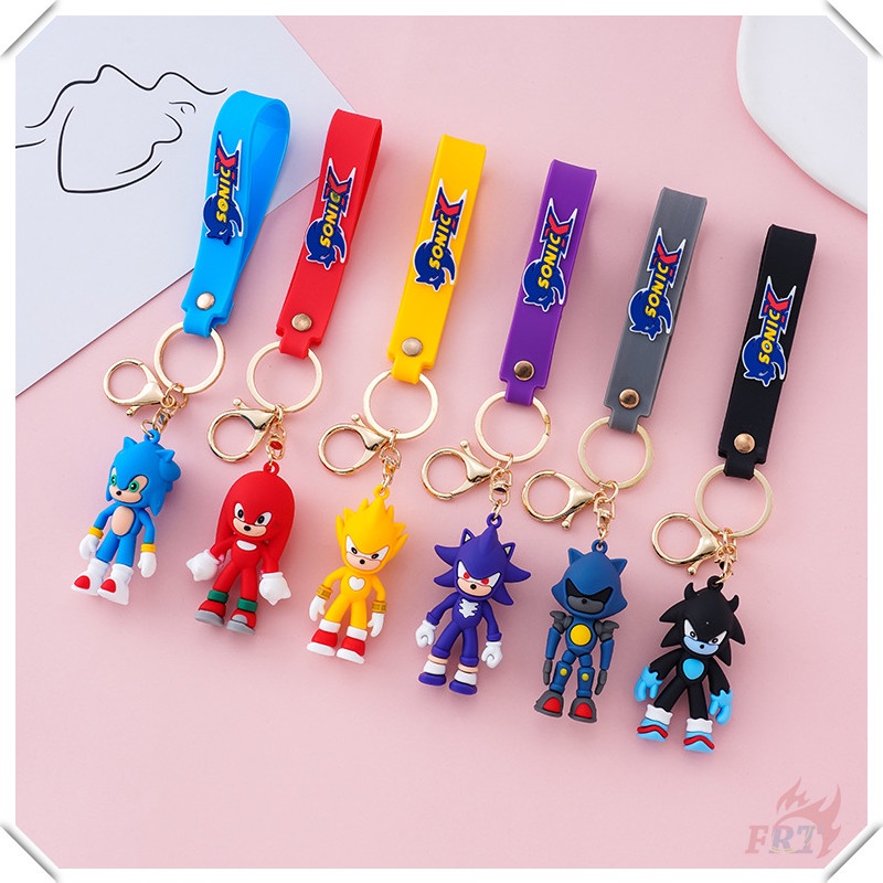 ✪ Móc Khóa Sonic The Hedgehog ✪ 1 Móc Khóa Silicon Hình Nhân Vật Hoạt Hình Anime Dễ Thương