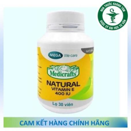 ! ! Natural Vitamin E 400 Mega We care - Enat 400