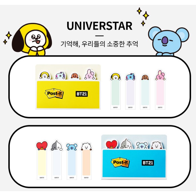 Sticky note BT21