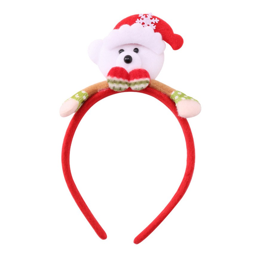 Cài tóc, băng đô nơ tiểu thư siêu xinh |Bờm Noel giáng sinh|Quà tặng bé gái | lynhstore