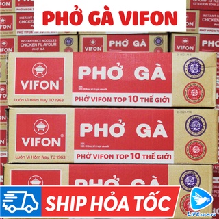 Thùng phở bò, phở gà VIFON - 30 gói/thùng