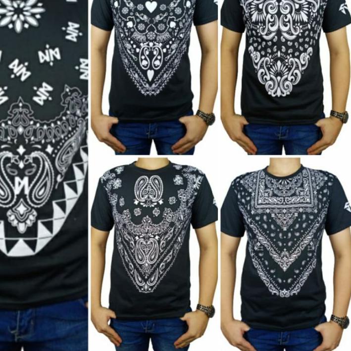 Áo Thun Nam In Họa Tiết Thái Lan v-72> Marcelo Burlon