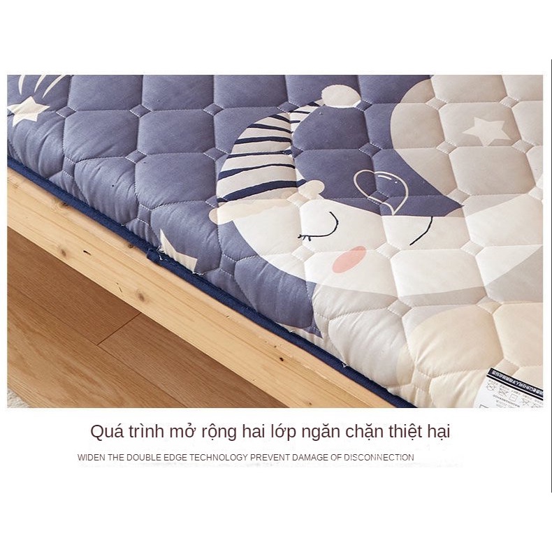 Nệm Trải Giường Đơn / Đôi 0.9m 1.5m Chất Liệu Dày Dặn Cao Cấp