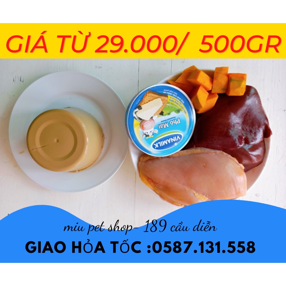 Pate tươi chó mèo đủ vị ship hoả tốc có ngay ở Hà Nội - Miu Pet Shop