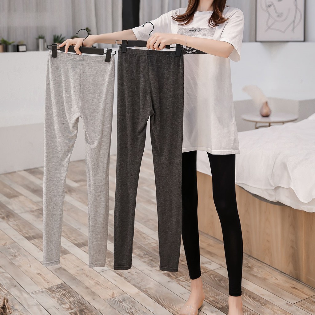 Quần lót legging mỏng lưng cao co giãn ôm dáng bảo vệ cho nữ | BigBuy360 - bigbuy360.vn