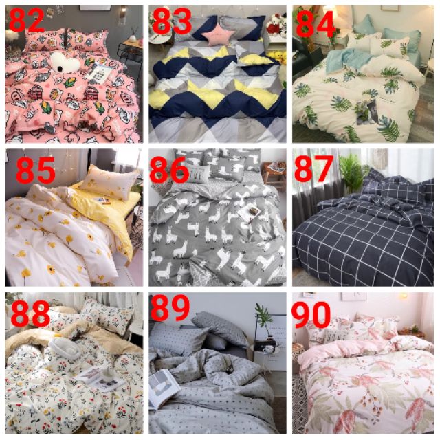 Bộ cotton poly nhập khẩu Chăn Phao, Trần hè. Mẫu mới bổ sung