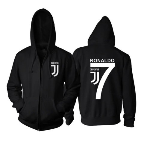 Áo Khoác Nam Nữ Size S / M / L / Xl / Xxl / 3xl / 4xl / 5xl Cr7 Juventus 2018