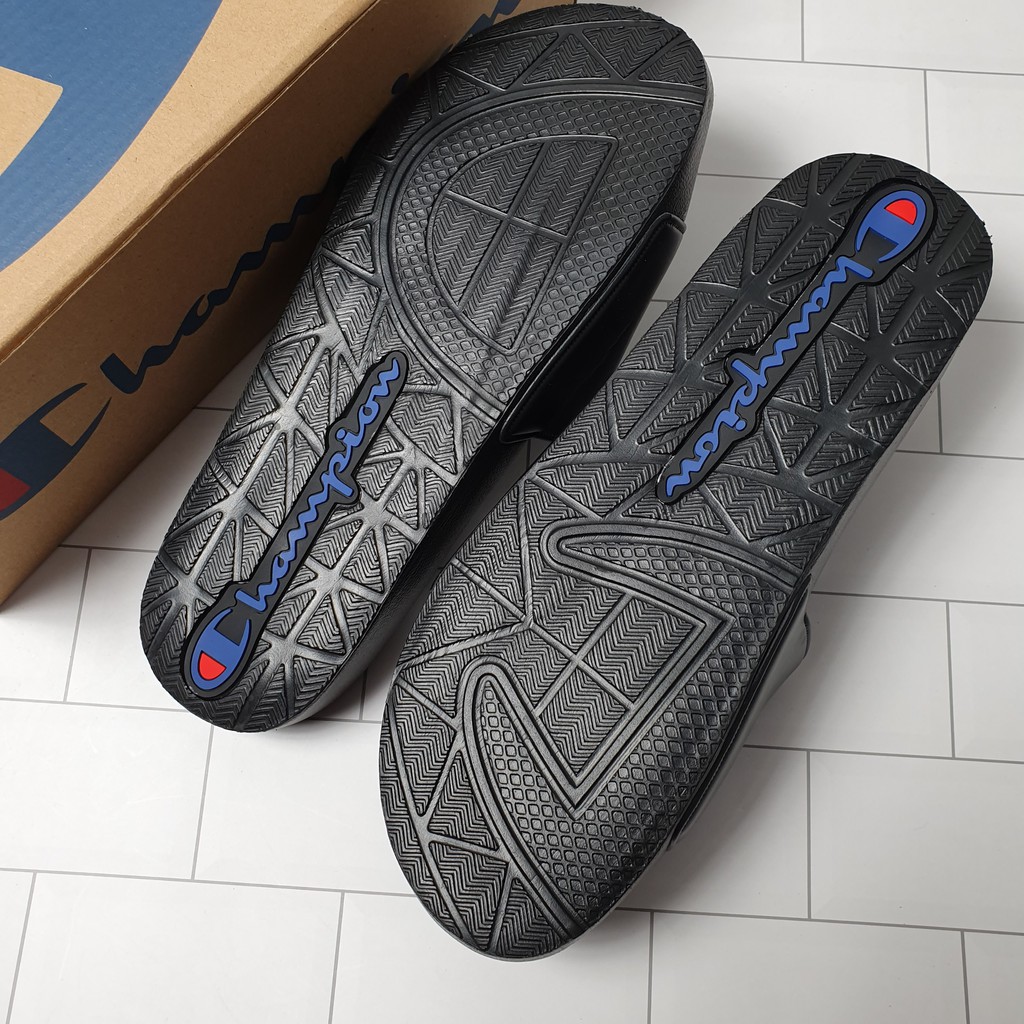 [Sale Sốc] Dép Champion Full Đen - Hàng Có Sẵn | BigBuy360 - bigbuy360.vn