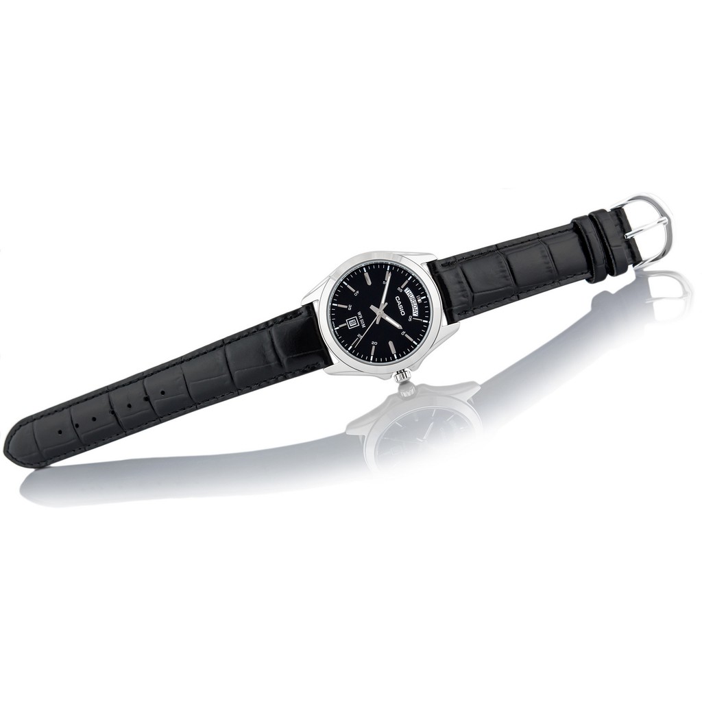 Đồng hồ nam dây da Casio chính hãng Anh Khuê MTP-1370L-1AVDF (39mm)