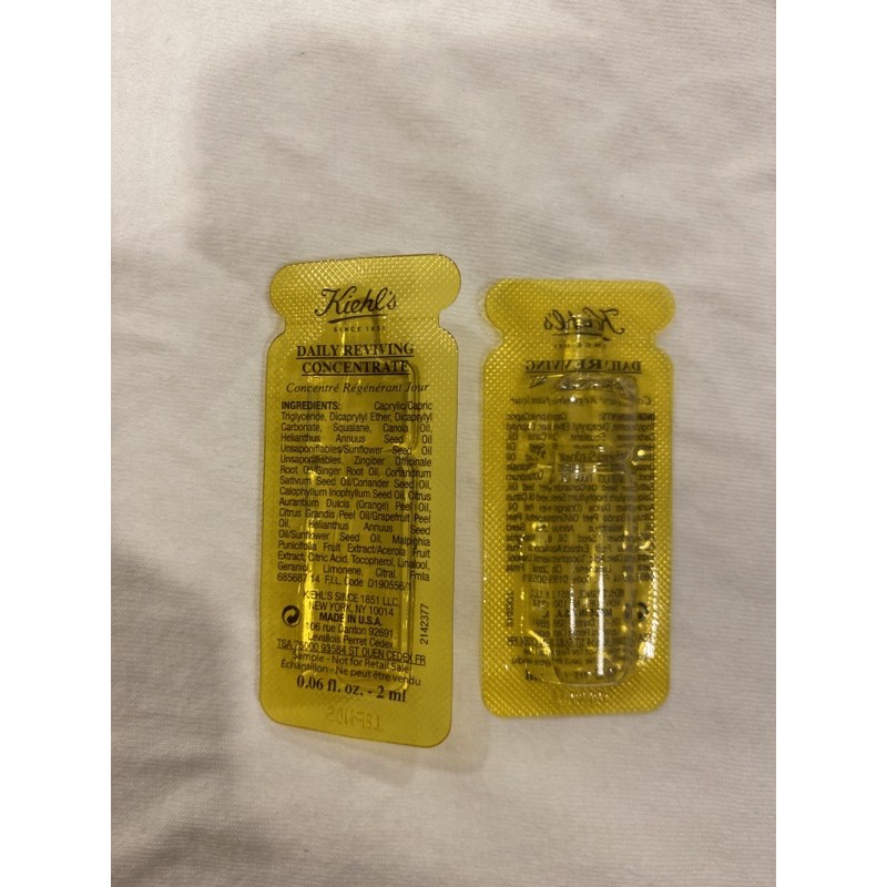 Có bill 🇺🇸 Tinh chất phục hồi, tái tạo da ban ngày KIEHL'S Daily Reviving Concentrate Serum