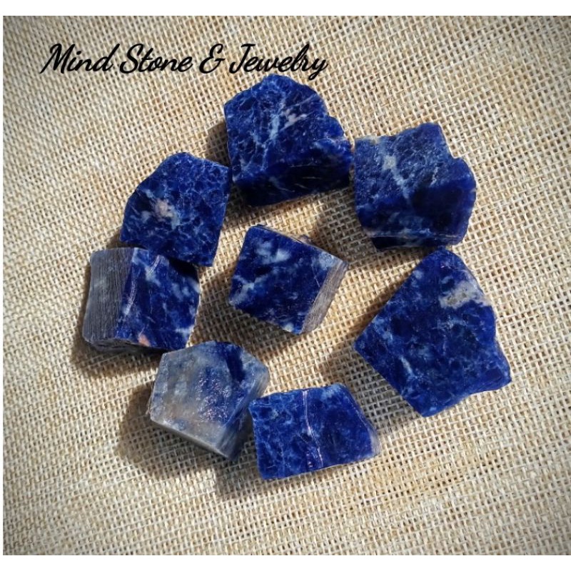 Viên đá thanh tẩy xanh Sodalite