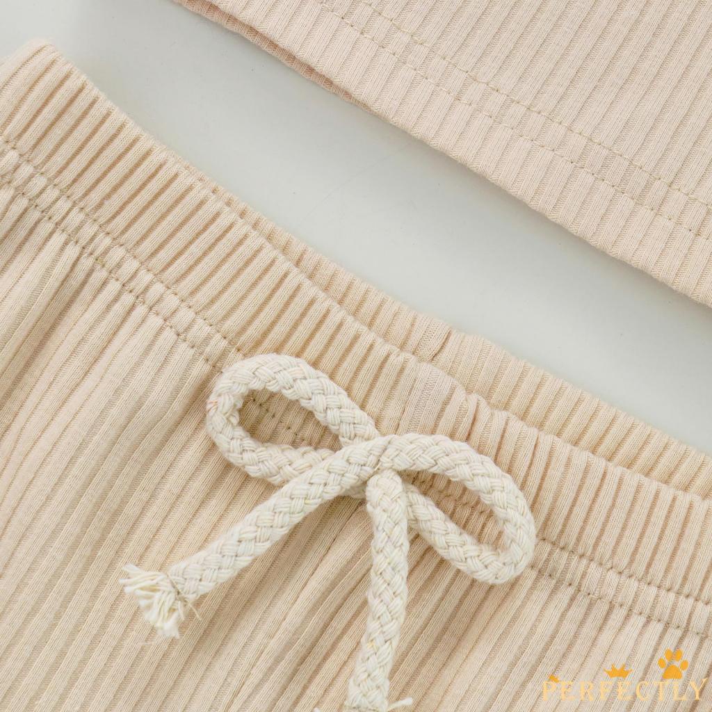Set Đồ  Món Áo Không Tay Màu Nhuộm/Quần Short Màu Trơn Cho Bé Gái