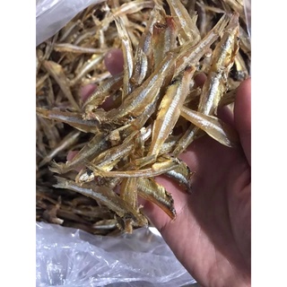 cá cơm sữa khô mỏng mình không đầu 1kg (cá ruội cá chi cá dỏng khô)