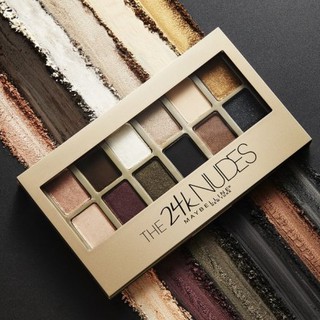Bảng Phấn Mắt 12 Màu Maybelline The 24K Nudes Eyeshadow Palette