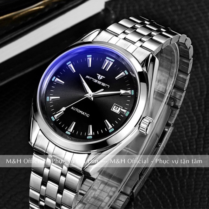 Đồng hồ cơ automatic nam Fngeen 6612 cao cấp chính hãng, dây thép không gỉ, sang trọng lịch lãm đẹp [Tặng tháo dây] | BigBuy360 - bigbuy360.vn