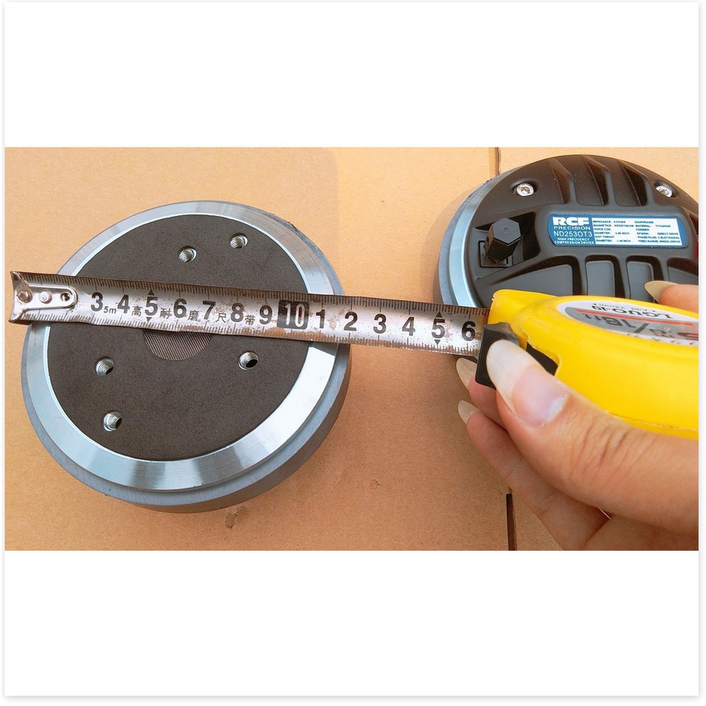 COMBO LOA TREBLE RỜI 1 KÈN 450 RCF NẮP NHÔM COIL DẸT + 1 HỌNG 16X16 VÀ TỤ 3.3MF