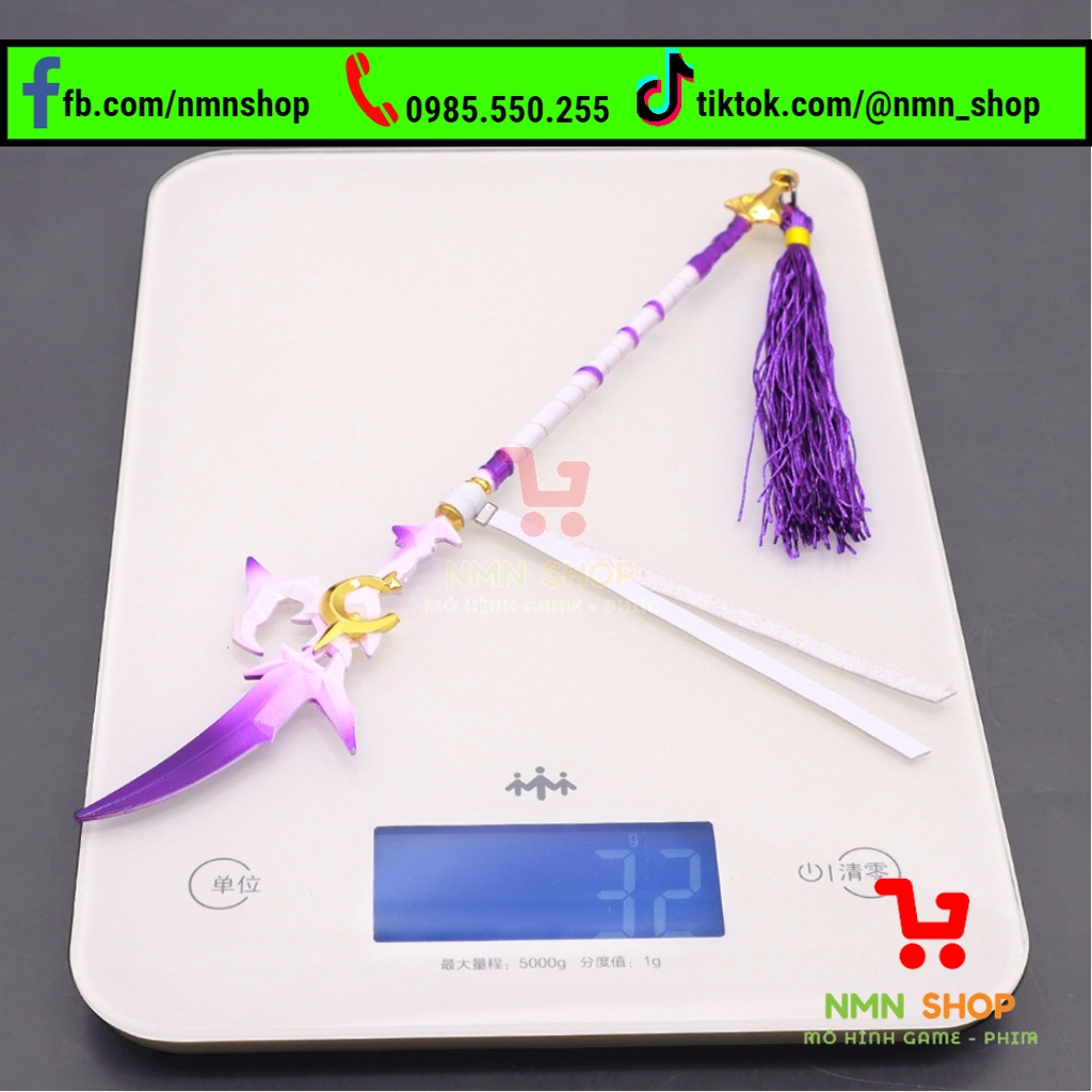 Mô hình game Naraka Bladepoint - Âm Dương Sư - Nguyệt Kích 22cm