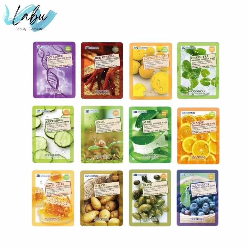 Mặt Nạ Giấy Nưỡng Da 3D Mark Hàn Quốc Chính Hãng 23gr, Labu Beauty, 043D