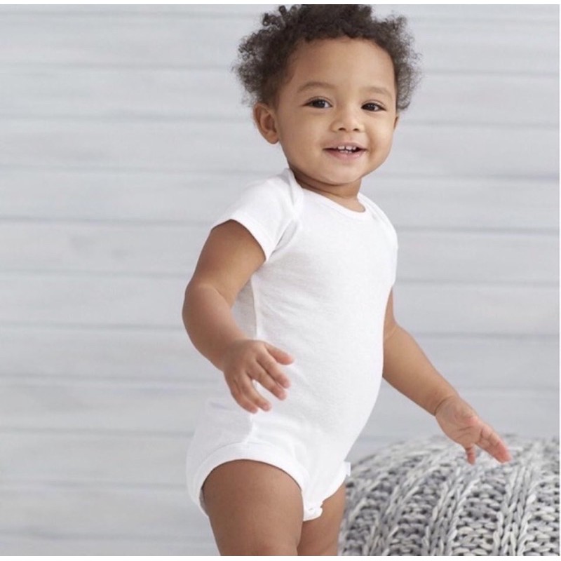 Body chip trắng geogre, carter dư xịn (100% cotton)