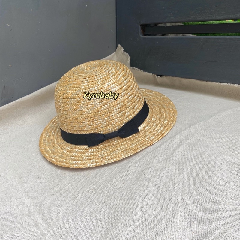 Mũ cói vành trung mùa hè cho bé từ 2-6 tuổi M785 (KÈM HỘP ĐỰNG SẢN PHẨM)