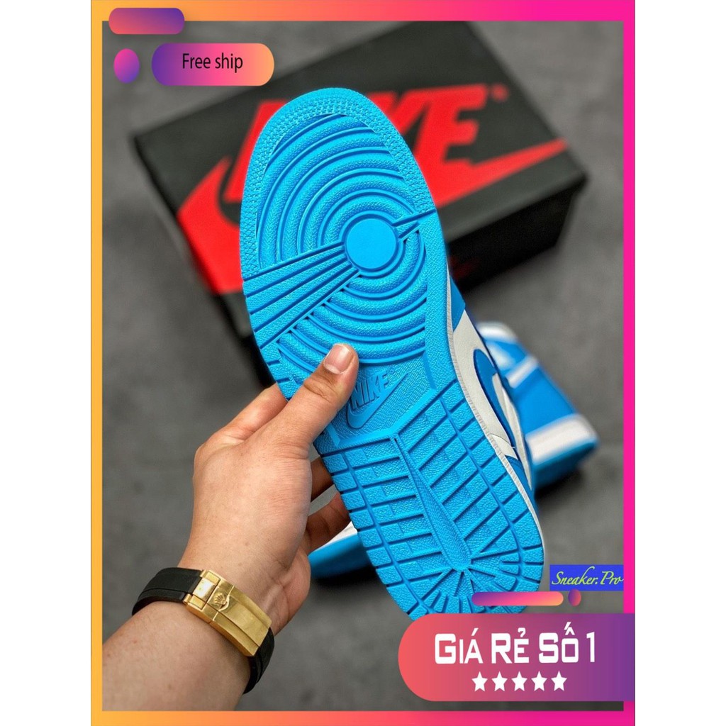 Giày thể thao AIR Jordan 1 Retro UNC siêu đẹp cho nam và nữ siêu đẹp | BigBuy360 - bigbuy360.vn