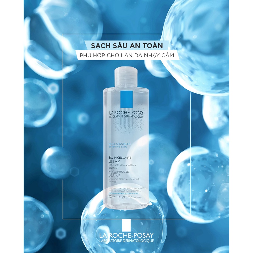 Nước Tẩy Trang La Roche-Posay Dành Cho Da Nhạy Cảm Micellar Water Ultra Sensitive Skin 200ml - Hasaki - Chính hãng