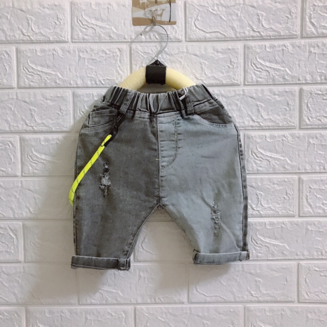 Quần jean pha màu cho bé size 8kg đến 10kg