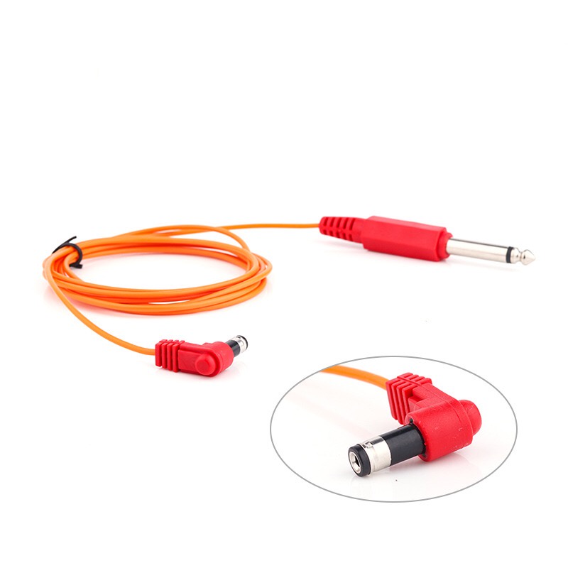 Dây Cáp Rca/DC Nối Máy Xăm Đầu Nối 90 Độ