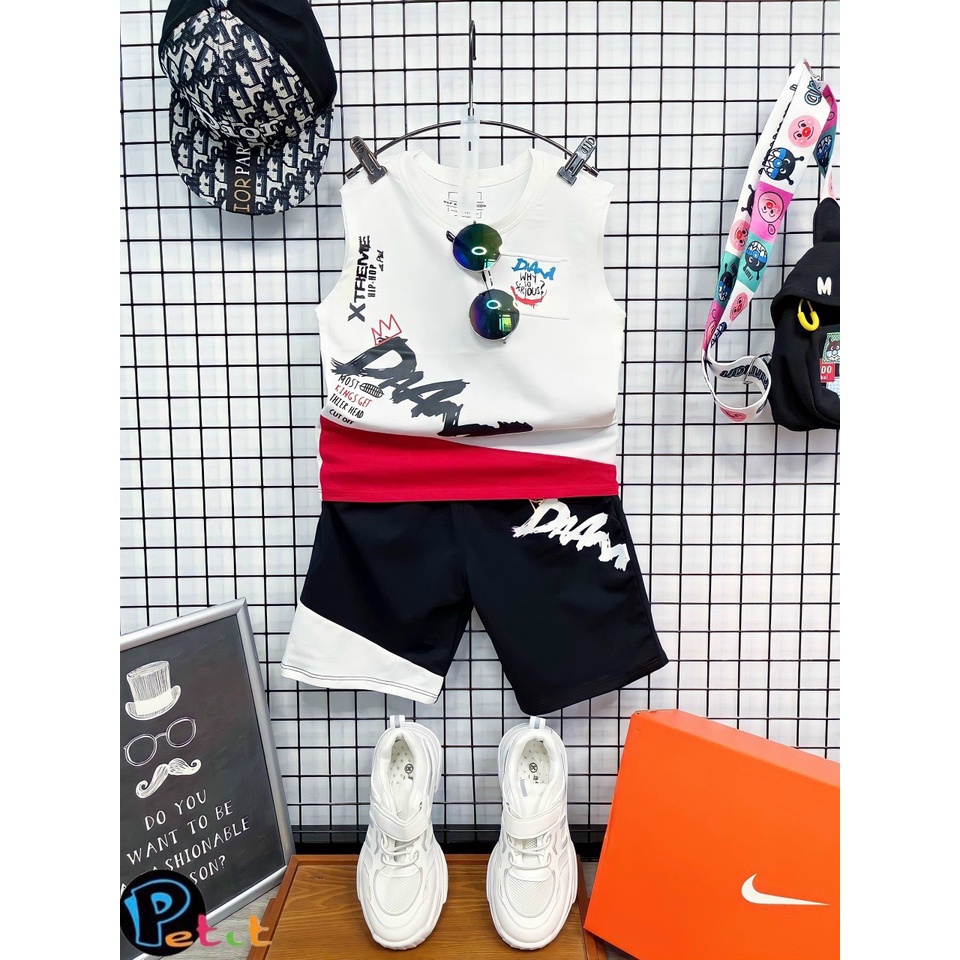 ✔️ĐỒ BỘ BÉ TRAI SÁT NÁCH SIÊU NGẦU