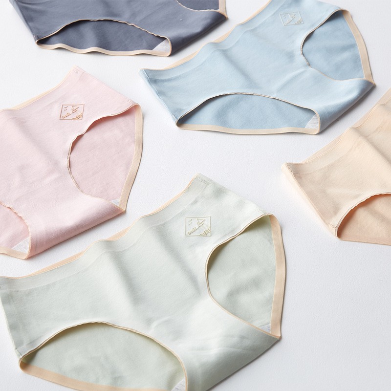 Quần lót nữ xẻ đáy cotton mặc trong váy màu hồng cute dễ thương đẹp giá rẻ QL10 | BigBuy360 - bigbuy360.vn