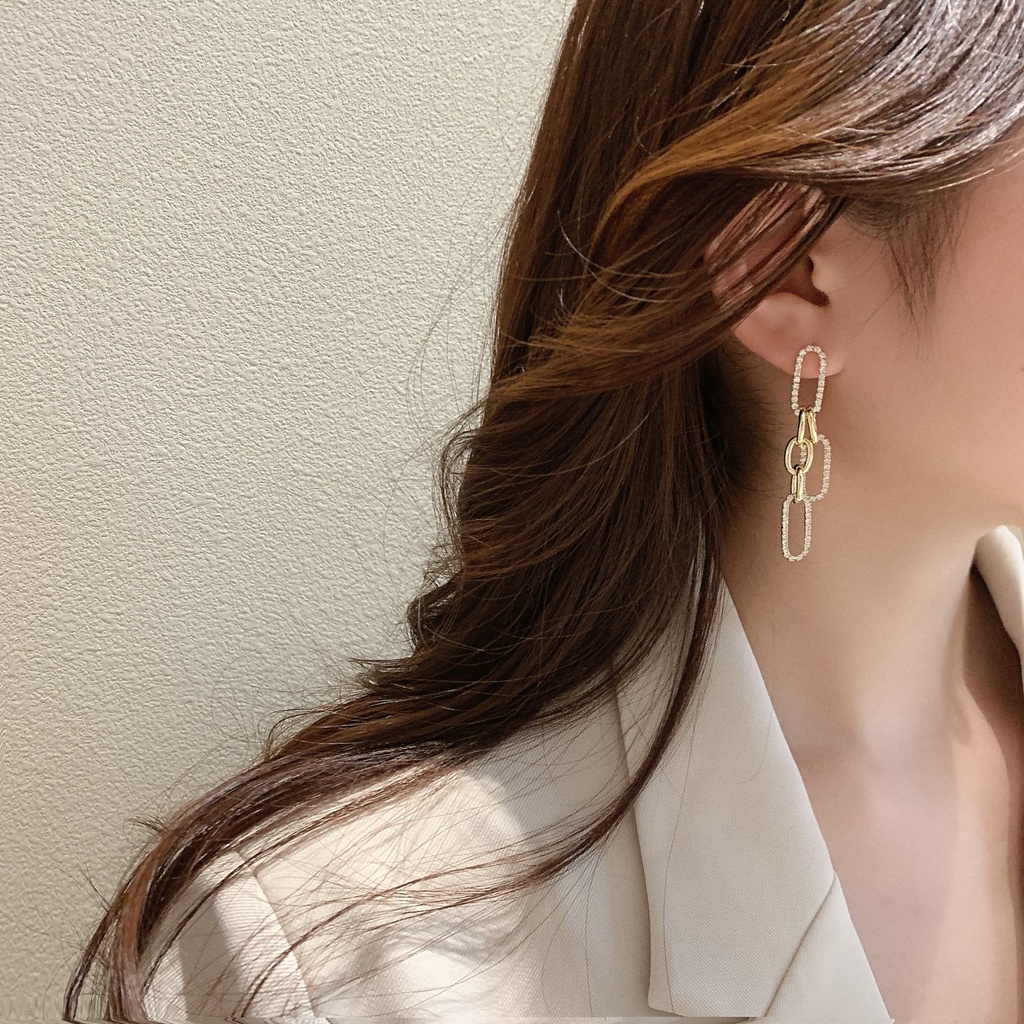 Bông Tai Mạ Bạc 925 Hình Tròn Thời Trang 2022