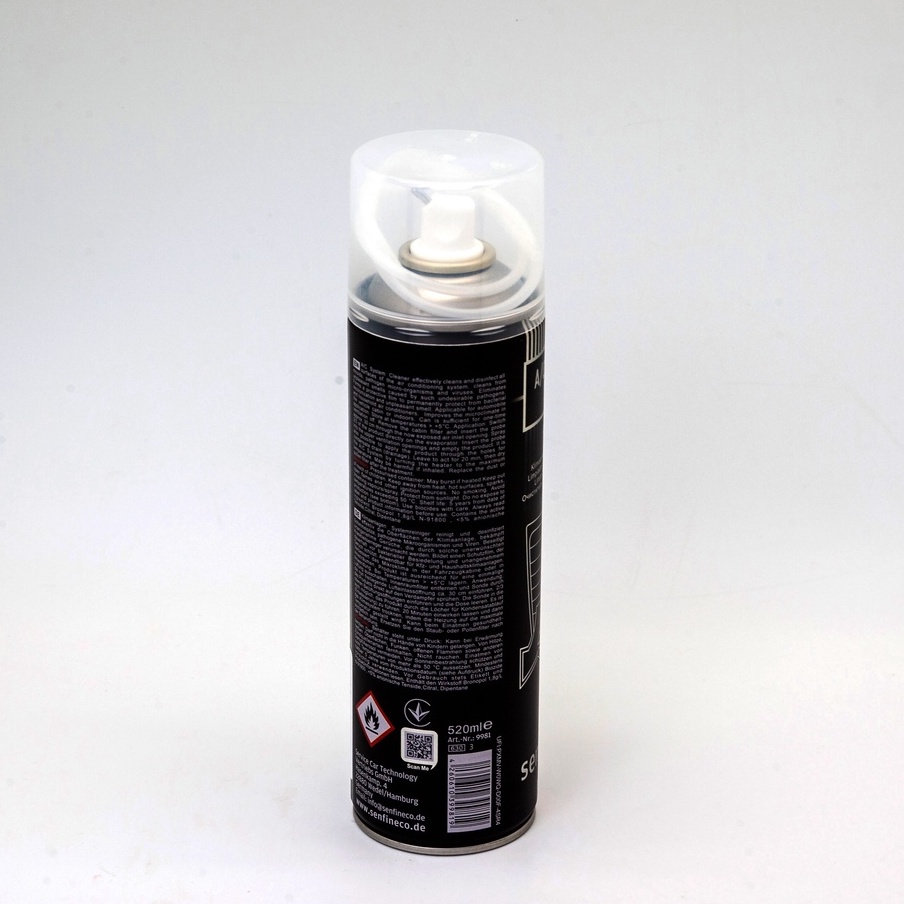 Vòi xịt vệ sinh máy lạnh Senfineco 9981 System Cleaner làm sạch điều hòa dung tích 520ml