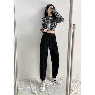 Quần bom len tăm bo gấu 2 màu