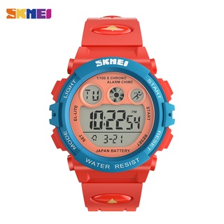 Đồng hồ SKMEI YZ1002 điện tử phong cách thể thao chống nước họa tiết hoạt hình dành cho nam nữ