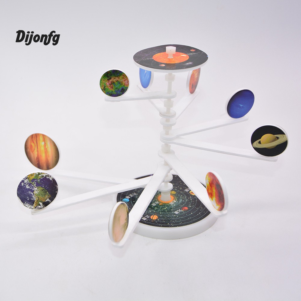 ♧Di DIY Solar System 9 Major Planets Toy Students School Experiment Project Model