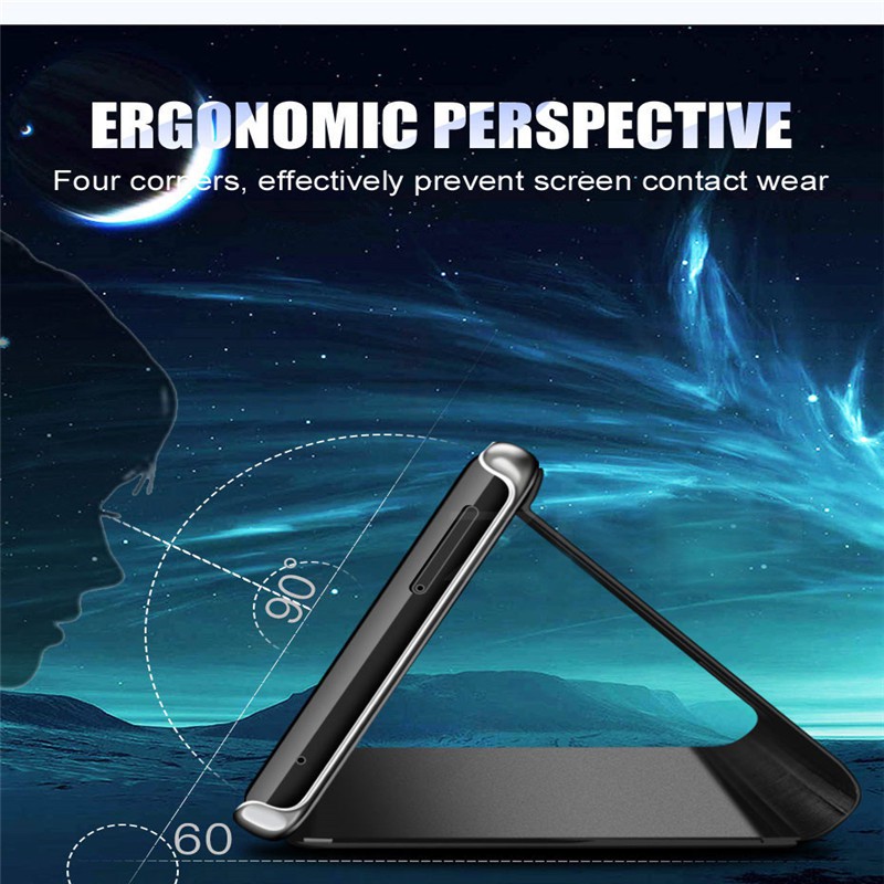 Ốp lưng điện thoại lật thông minh Mirror cho Samsung A70 A60 A50 A40 A30 A20 A10 S8 S8 + S9 S9 + S10 S10e S10 + Note 8 9 | BigBuy360 - bigbuy360.vn