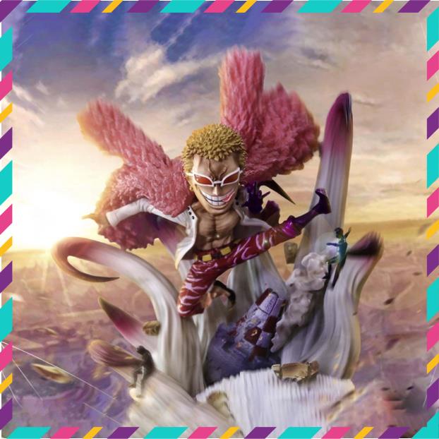 Mô Hình One Piece,  Doflamingo Hàng Siêu Đẹp - Cao 13cm - Tượng Figure