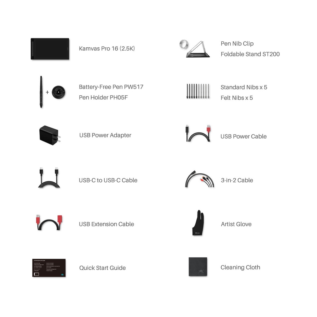 Bảng vẽ LCD Huion Kamvas Pro 16