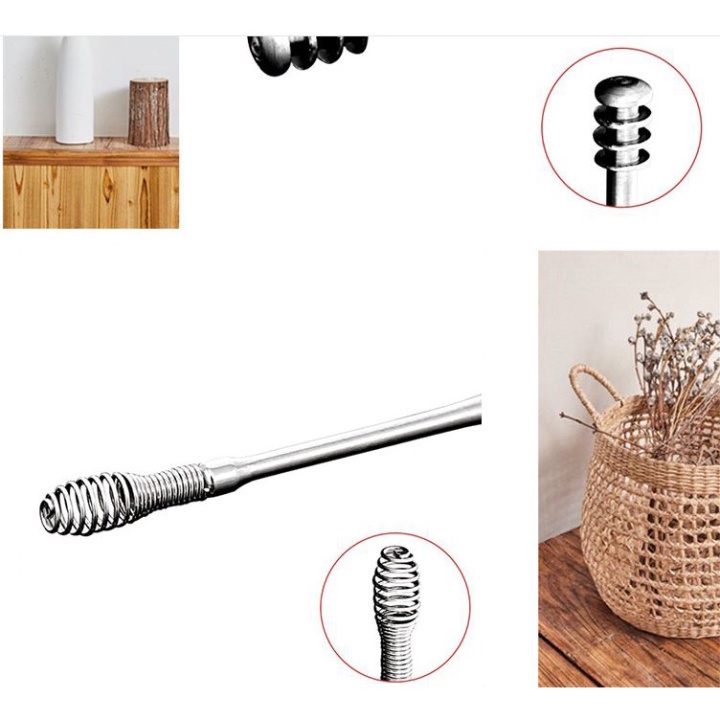 Bộ Dụng Cụ Ngoáy Tai, Lấy Ráy Tai,  Massage tai Inox 5 Món