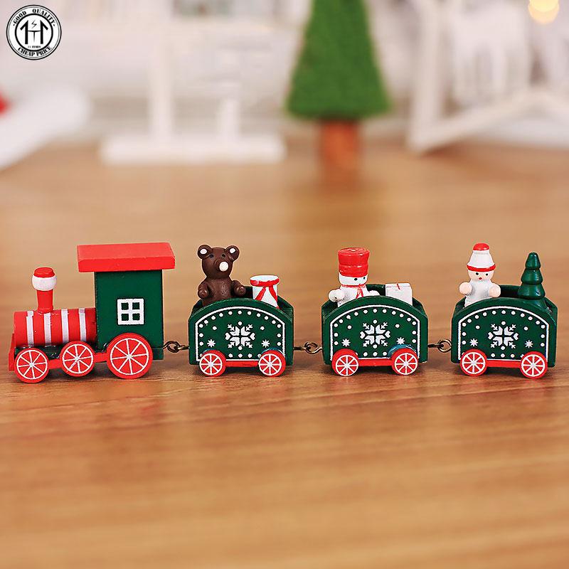 Xe lửa trang trí cây thông Noel